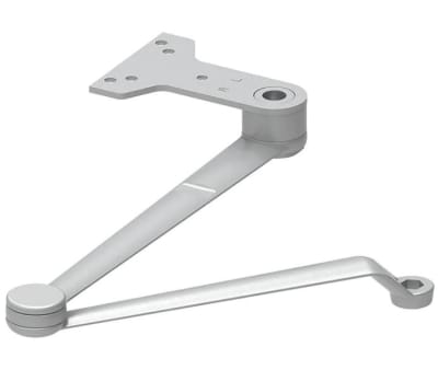 320G Heavy Duty Arm With Extended Shoe For 5 in. x 2-1/4 in. Door Closer, Aluminum Finish