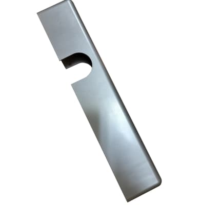 320G Slim Cover For 320G 7-1/2 in. x 1 in. Commercial Door Closer, Aluminum Finish
