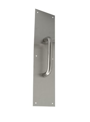 ADA Compliant Solid Bar Pull Plate