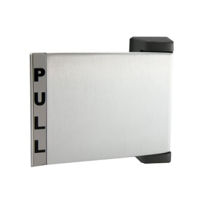Adams Rite Deadlatch Pull To Left Paddle Handle In Aluminum Finish