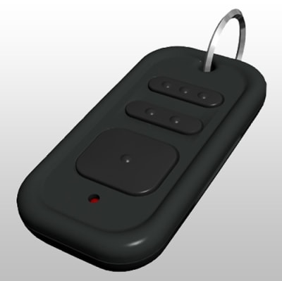 Handicap ADA Door Opener 433MHz Wireless Three Button Key Fob