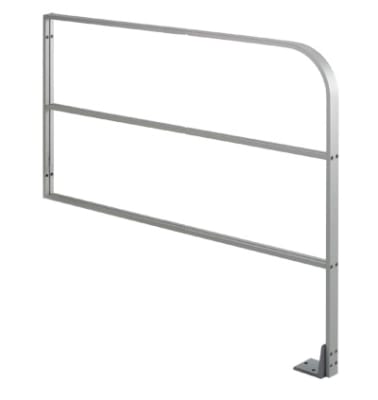 36 inch X 36 inch (Horizontal Dimension X Vertical Dimension) Triple Line Wall Mounted Automatic Swinging Door Guide Rail