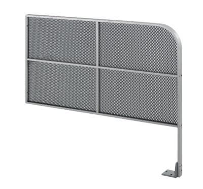 36 inch X 30 inch (Horizontal Dimension X Vertical Dimension) Double Line Wall Mounted Automatic Swing Door Guide Rail With Mesh Panel