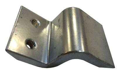 Silver Medium Stile Security Interlock Door Hook Assembly For Stanley Duraglide Automatic Sliding Door