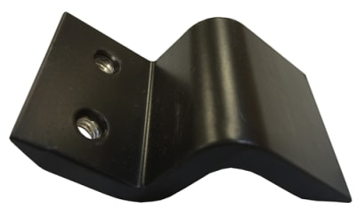 Dark Bronze Medium Stile Security Interlock Door Hook Assembly For Stanley Duraglide Automatic Sliding Door