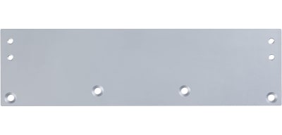 Construction Pro Hardware Swing Man Aluminum Door Closer Drop Plate For Parallel Arm Installation