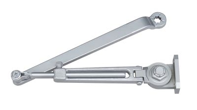 Construction Pro Hardware Swing Man Aluminum Door Closer Friction Hold Open Arm