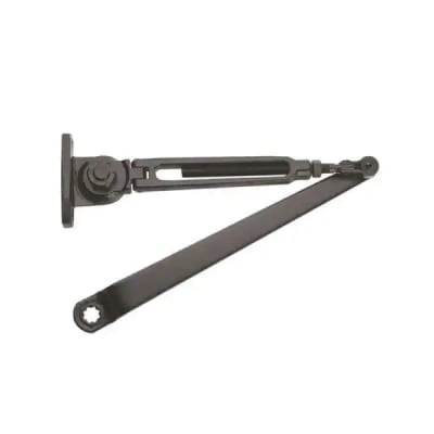Construction Pro Hardware Swing Man Dark Bronze Door Closer Friction Hold Open Arm