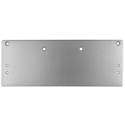 Construction Pro Hardware Swing Man Aluminum Door Closer Wide Drop Plate For Parallel Arm Installation