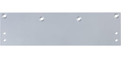 Construction Pro Hardware Swing Man Aluminum Door Closer Back Plate For Top Jamb Installation