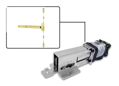 Corbin Russwin 5400 Series Style Surface Vertical Rod Exit Device Motorized Latch Retraction Kit