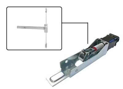 Dorma Kaba 9400 Series Style Surface Vertical Rod Exit Device Motorized Latch Retraction Kit