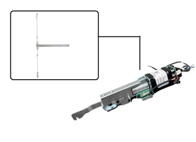 Falcon 24-V Series Style Surface Vertical Rod Exit Device Motorized Latch Retraction Kit