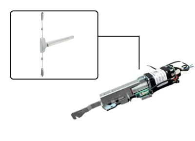 Falcon 25-V Series Style Surface Vertical Rod Exit Device Motorized Latch Retraction Kit