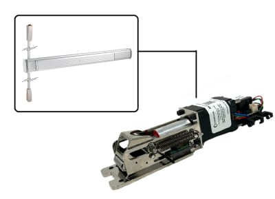 Jackson 1275 Series Style Surface Vertical Rod Exit Device Motorized Latch Retraction Kit
