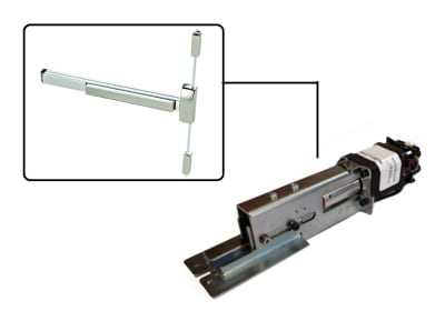 PDQ 6300V Series Style Surface Vertical Rod Exit Device Motorized Latch Retraction Kit