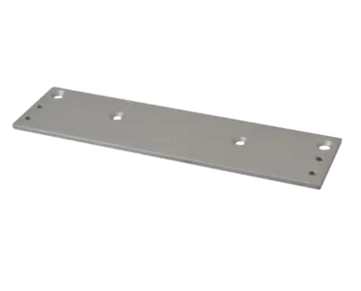 Doromatic Back Plate For 12 in. x 3/4 in. Doromatic Commercial Door Closer, Aluminum Finish