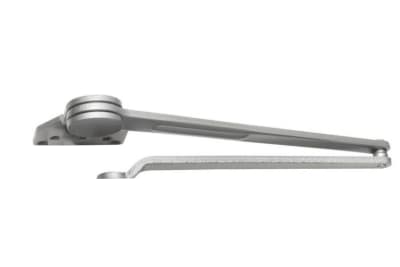 Doromatic Heavy Duty Parallel Arm For 6-3/4 in. x 2-3/8 in. Doromatic Commercial Door Closer, Aluminum Finish