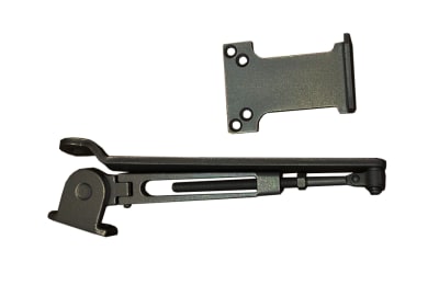 Doromatic Hold Open Arm and Parallel Bracket For 6-3/4 in. x 2-3/8 in. Doromatic Commercial Door Closer, Dark Bronze Finish