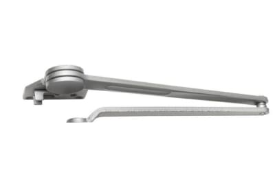 Falcon Dead Stop Arm For 6-3/4 in. x 2-3/8 in. Falcon Commercial Door Closer, Aluminum Finish
