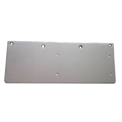Falcon Drop Plate For 6-3/4 in. x 2-3/8 in. Falcon Commercial Door Closer, Aluminum Finish