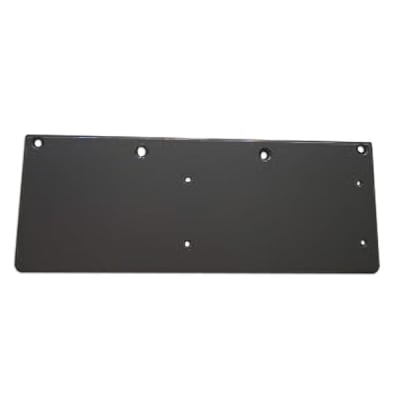 Falcon Drop Plate For 6-3/4 in. x 2-3/8 in. Falcon Commercial Door Closer, Dark Bronze Finish