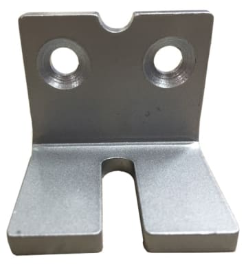 Falcon Soffit Shoe Support For 6-3/4 in. x 2-3/8 in. Falcon Commercial Door Closer, Aluminum Finish