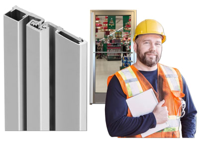 Commercial Heavy-Duty Offset Door Hinges – Accessible Construction