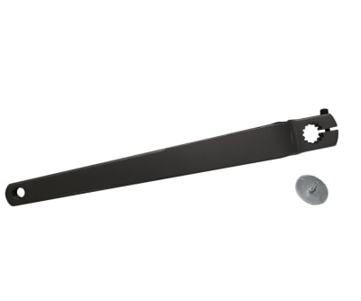 Horton HD-Swing Series 4100 Full Power Surface Applied 14 Tooth Outswing Main Arm, Dark Bronze Finish