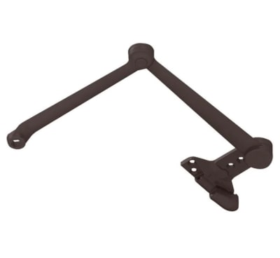 LCN Arm With Built In Spring Stop For 5 in. x 2-1/4 in. Door Closer, Dark Bronze Finish