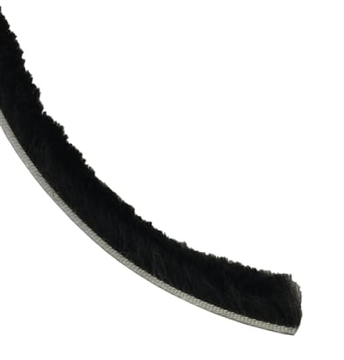 Nabco Gyro Tech Gt 1175 Whisper Slider Weathering Pile, Black, Lead Edge, Sold Per Foot