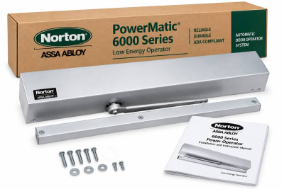 Norton 6000 Series PowerMatic Automatic Door Opener â€“ DISCONTINUED Non-WiFi Model â€“ Replacement Maverick HA8LP