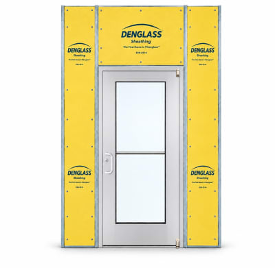 Wide Stile Commercial Aluminum Storefront Door and Frame, High Traffic & Abuse, Exterior Steel Stud Wall, 36" x 84" Left Hand, 1" Low-E Glass, Clear Anodized
