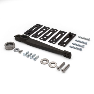 Rixson Bottom Arm Assembly With Shims and Centering Screw, Dark Bronze Finish For Rixson 30 Floor Closer