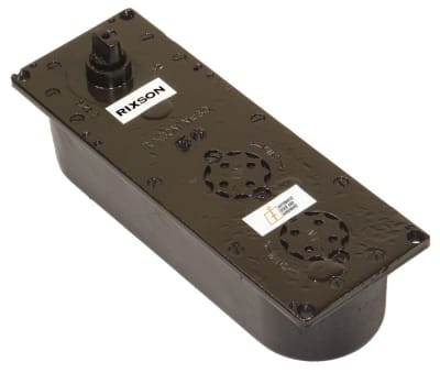 Rixson 30 Heavy Duty Center Hung Floor Closer With Rectangle Spindle, Double Acting, Remanufactured