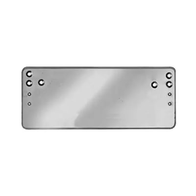 Sargent Drop Plate For 10-3/8 Inch x 1 Inch Mounting Hole Commercial Door Closer, Aluminum Finish