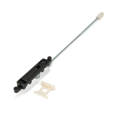 United States Aluminum Commercial Storefront Door Flush Bolt Assembly, Dark Bronze Finish