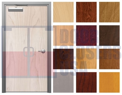 Architectural Grade 36 in. x 84 in. (3070) Interior Left Hand Commercial Wood Door and 16 Gauge Steel Knock Down Drywall Frame, Rotary Cut Natural Birch Veneer, Solid Particle Core, and Hardware (3-4 Week Production Time)