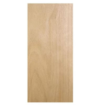 35-25/32 in. x 83-1/8 in. (3070) Interior Commercial Wood Door Slab, Solid Core, Unfinished Rotary Natural Birch, Made In USA