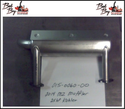 2014 MZ Muffler-25 Kohler Bad Boy Part# 015-0060-00