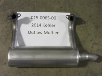 2014 Kohler Outlaw Muffler Bad Boy Part# 015-0065-00