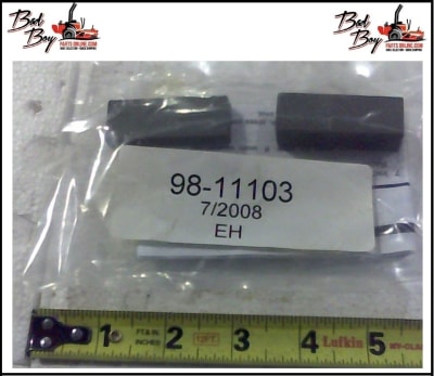 Disc Brake Pads Only - Bad Boy Part # 016-9998-00