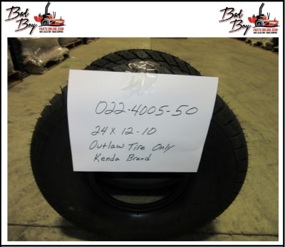 24x12-10 Kenda Outlaw Tire Bad Boy Part# 022-4005-50