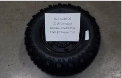 23x9-12 Reaper Turf Tire Bad Boy Part# 022-4040-00