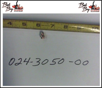 1/4" Drive-in Grease Fitting - Bad Boy Part# 024-3050-00