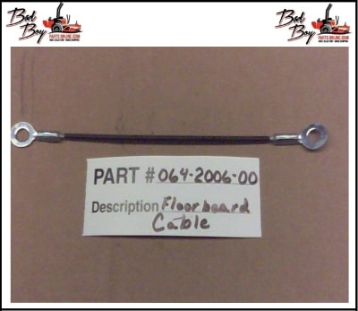 Floorboard Cable