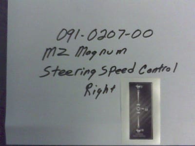 Magnum Steering Speed/Brake - Bad Boy Part # 091-0207-00