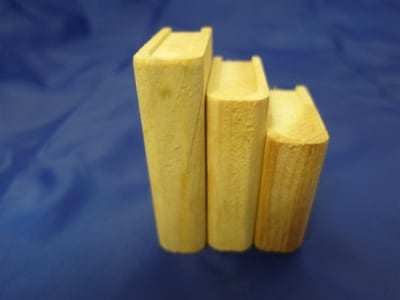 BOOK-SET 1-3/4" WIDE 2",2-1/2,3" SET OF 3 PINE