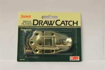 DRAW CATCH BRASS PLATED