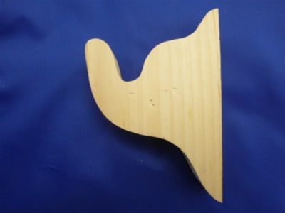 CB-2 CURTAIN BRACKETS 3-1/2" TALL 2-1/2" DEEP